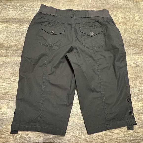 Chicos Black Shorts size 0 - Picture 6 of 9